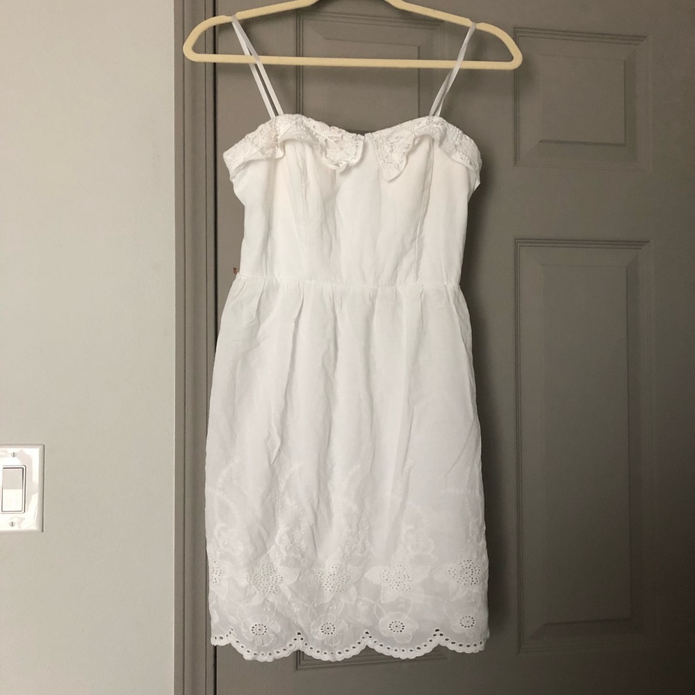 White dress